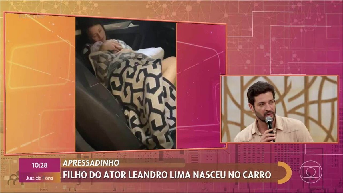 Leandro Lima Relembra Parto Do Filho No Carro Maior Descarga De