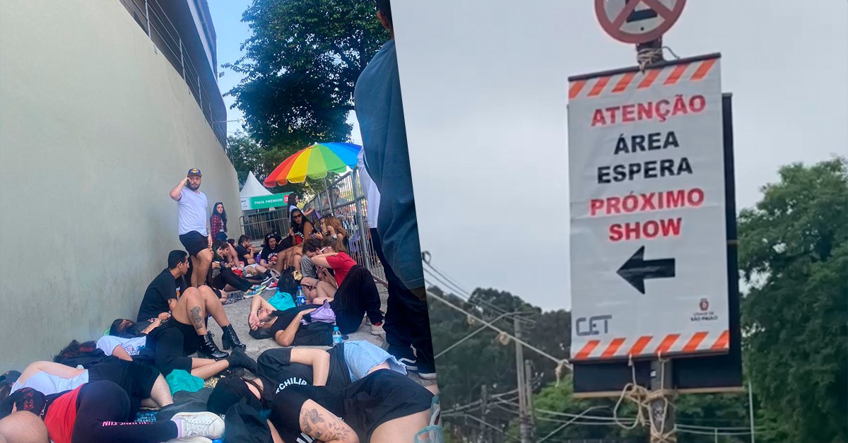 Fãs do Red Hot e de RBD acampam no mesmo lugar à espera de shows em SP Cultura Pop gshow