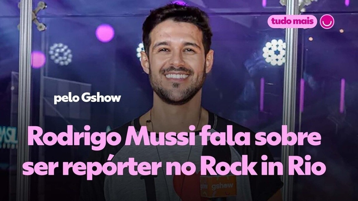 Rodrigo Mussi Vai Pela Vez Ao Rock In Rio Como Rep Rter Do Gshow