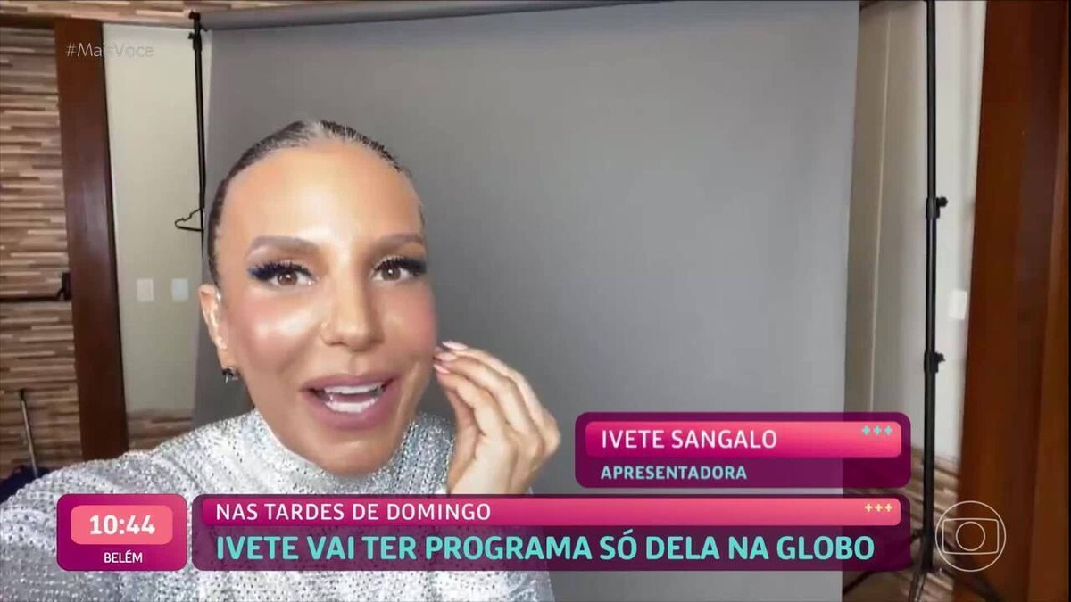 Novo programa de Ivete Sangalo na TV Globo já tem nome e data de