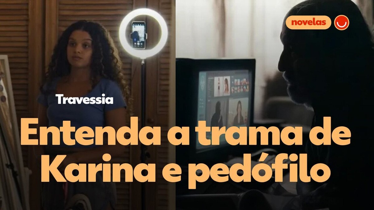 Entenda em 1 Minuto como Karina caiu nas mãos de um pedófilo em