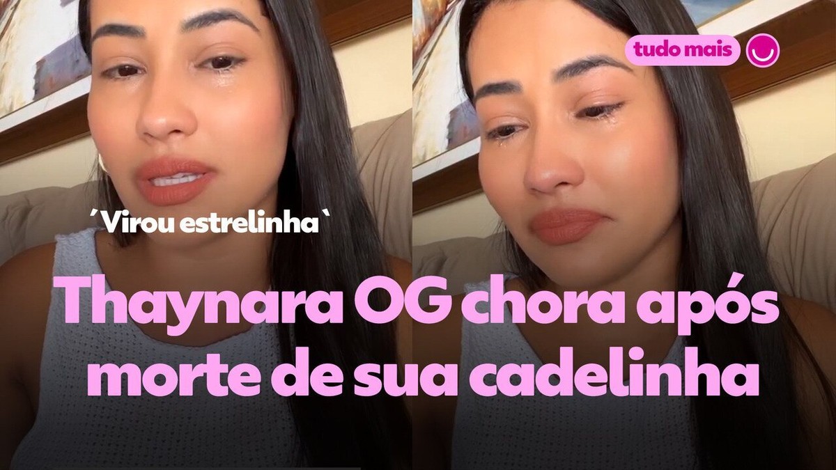 Thaynara Og Chora Ap S Morte De Sua Cadelinha Virou Estrelinha Tv