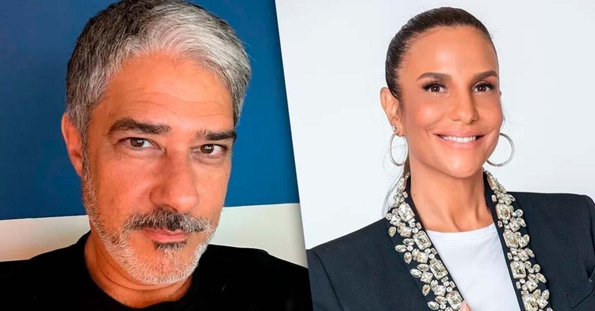 William Bonner ignora Ivete Sangalo na saída da Globo e brinca