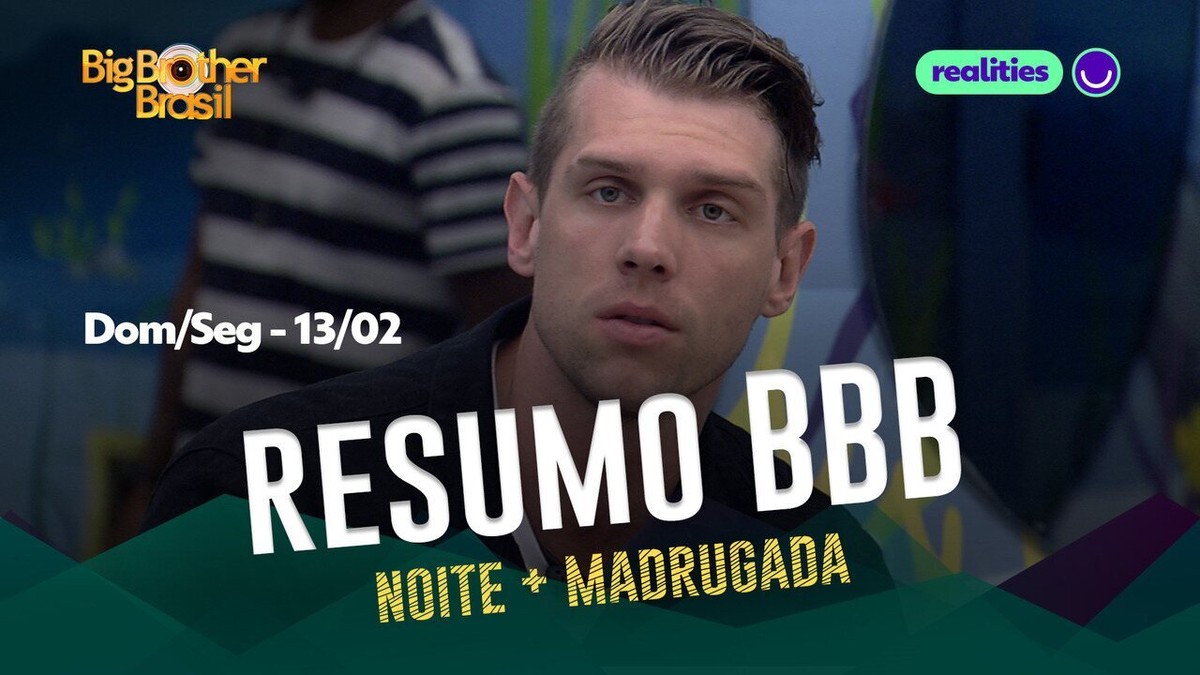 Resumo Bbb De Madrugada Tem Soco Na Parede Dedo Na Cara E