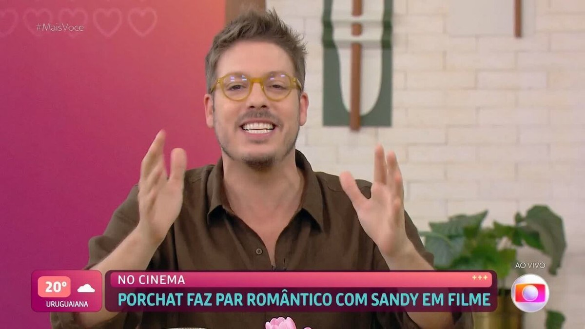 Fábio Porchat fala de beijo em Sandy no longa Evidências do Amor e