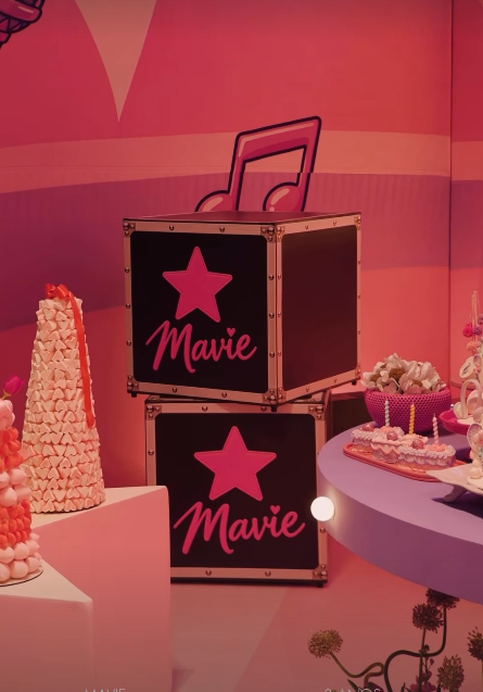 Mavie - decoração — Foto: Reprodução Instagram