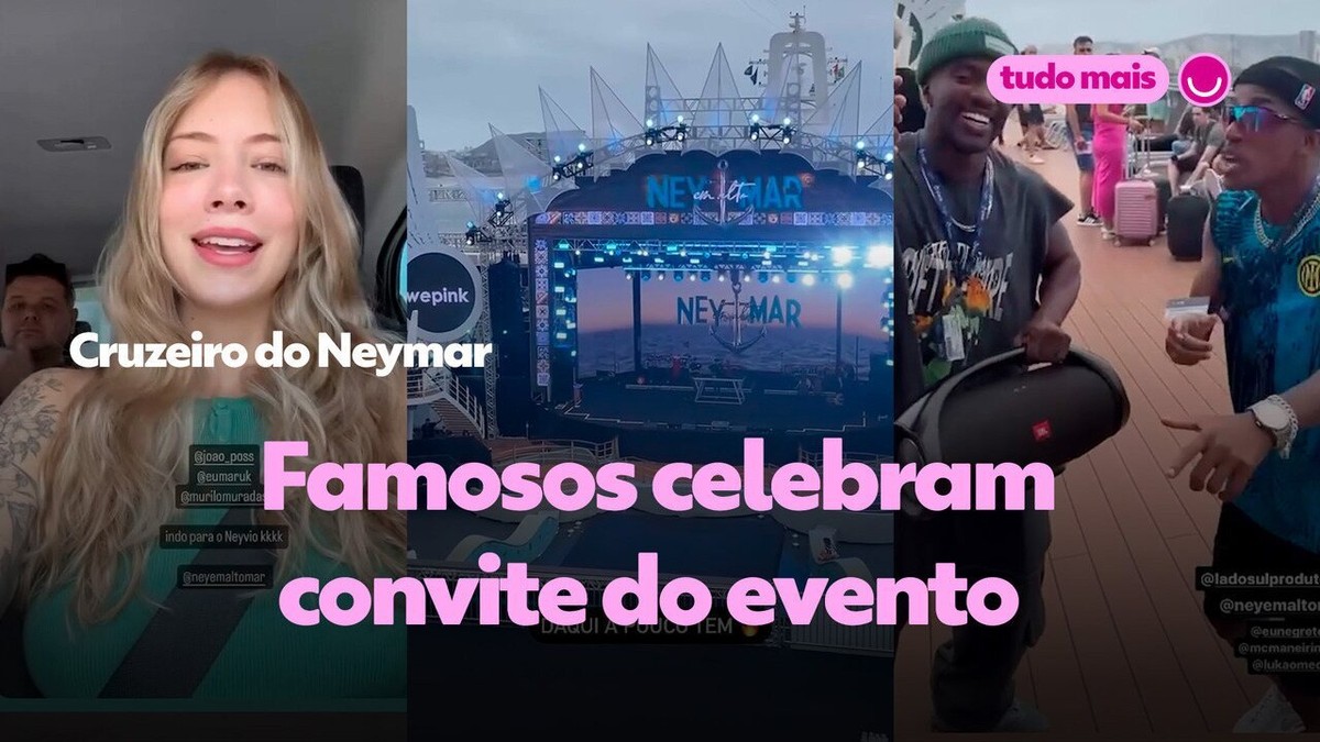 Yasmin Brunet revela se iria para o cruzeiro de Neymar Jr., Celebridades