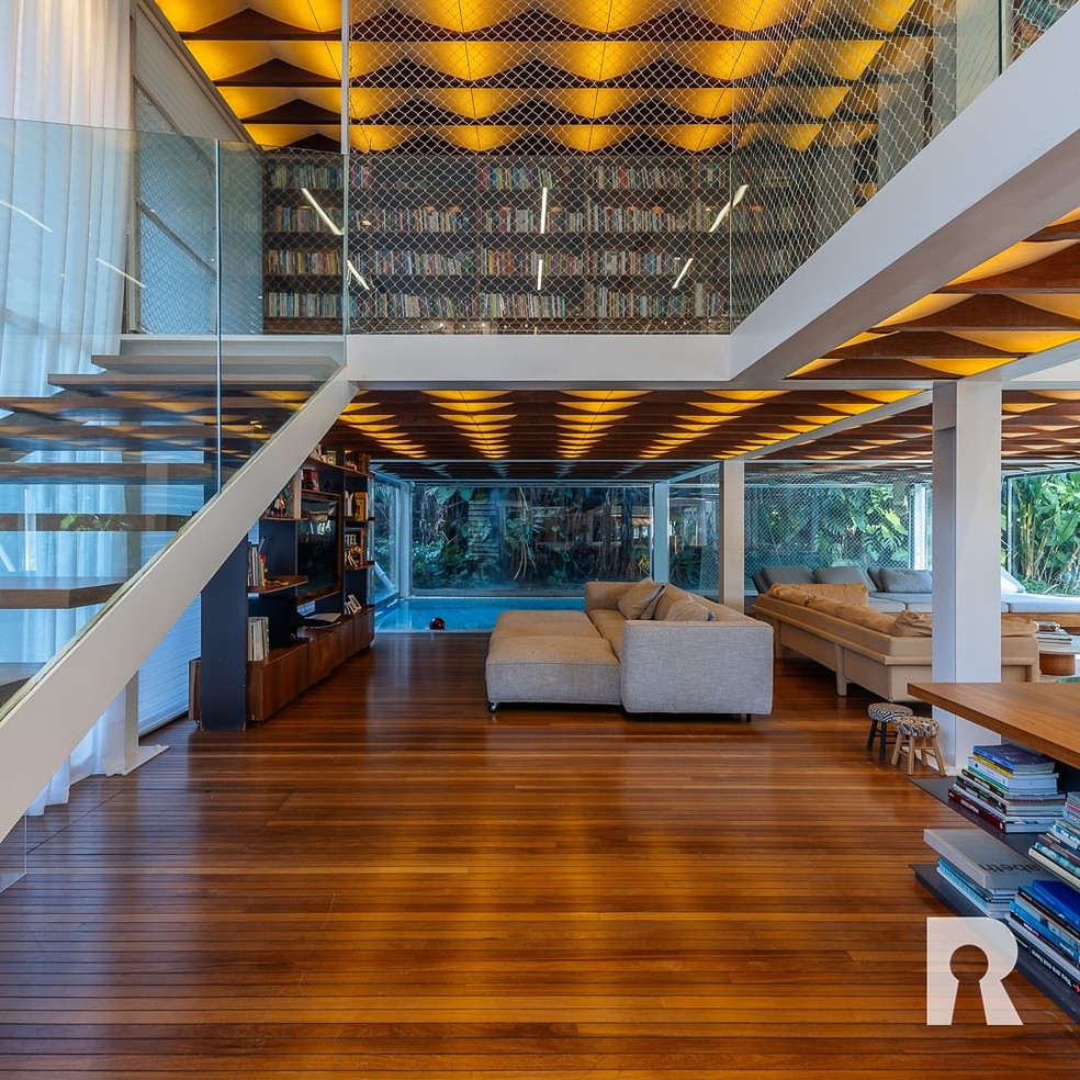 Casa de Bruno Gagliasso e Giovanna Ewbank — Foto: Realler Imóveis/Reprodução Instagram