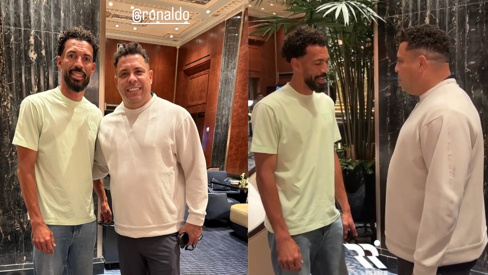 Vozinha tieta Ronaldo — Foto: Reprodução/Instagram