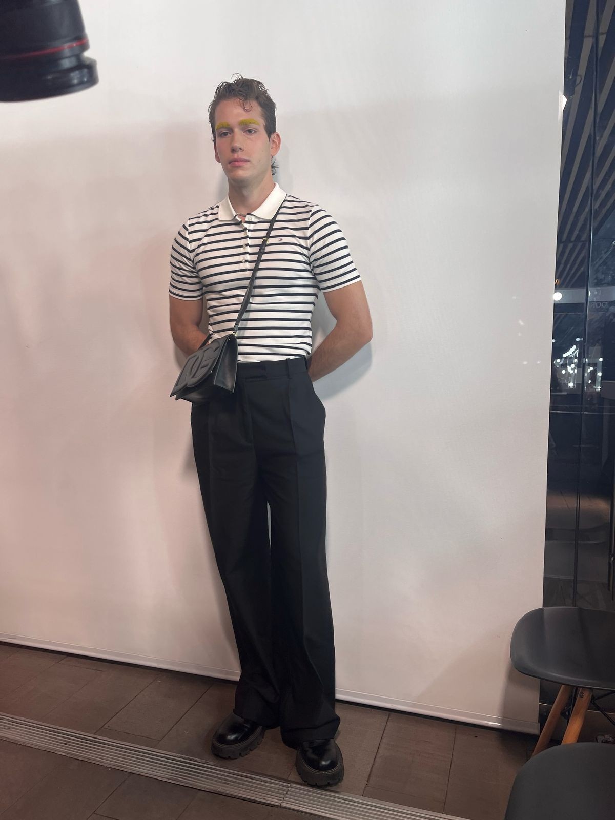 Filho de Giovanna Antonelli e Muirlo Benício, Pietro Antonelli desfila no SPFW