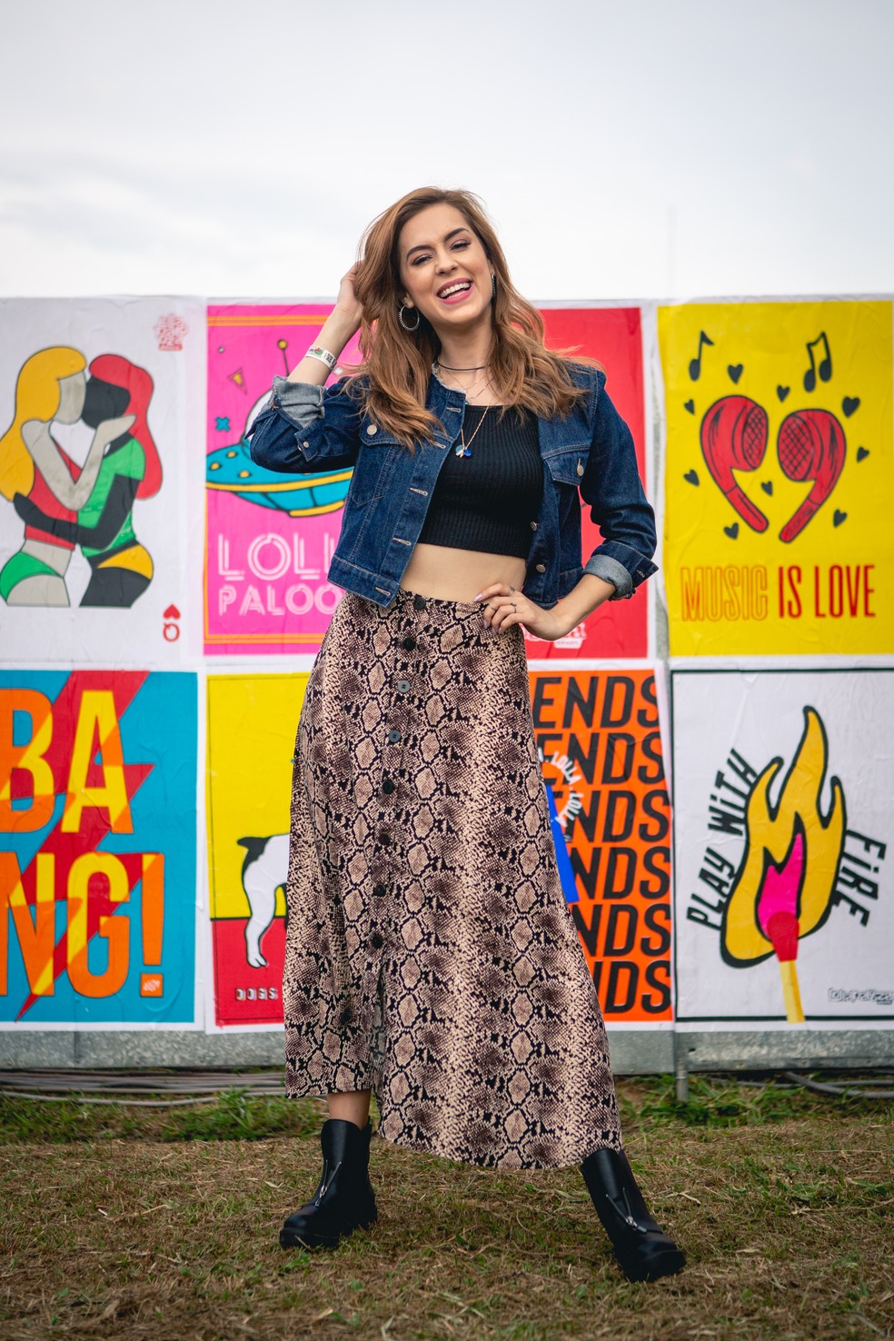 Lollapalooza 2019 veja os looks dos famosos no primeiro dia do