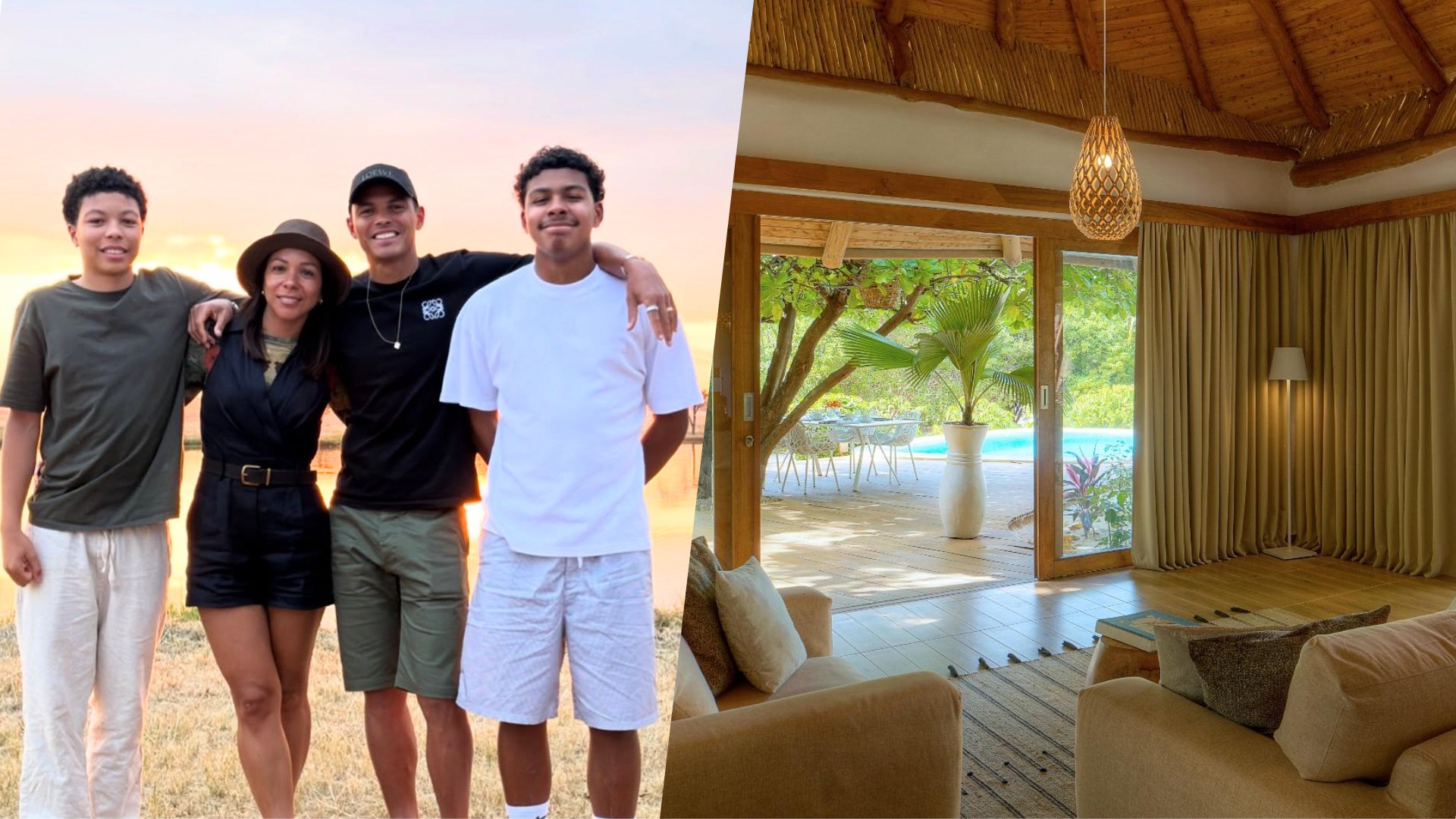 Belle Silva, esposa do Thiago silva, mostra vila luxuosa em viagem a Zanzibar; saiba o valor da diária