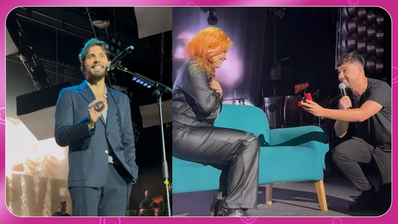 Gustavo Mioto é chamado de 'gostoso' e reage com bom humor em show no Rio