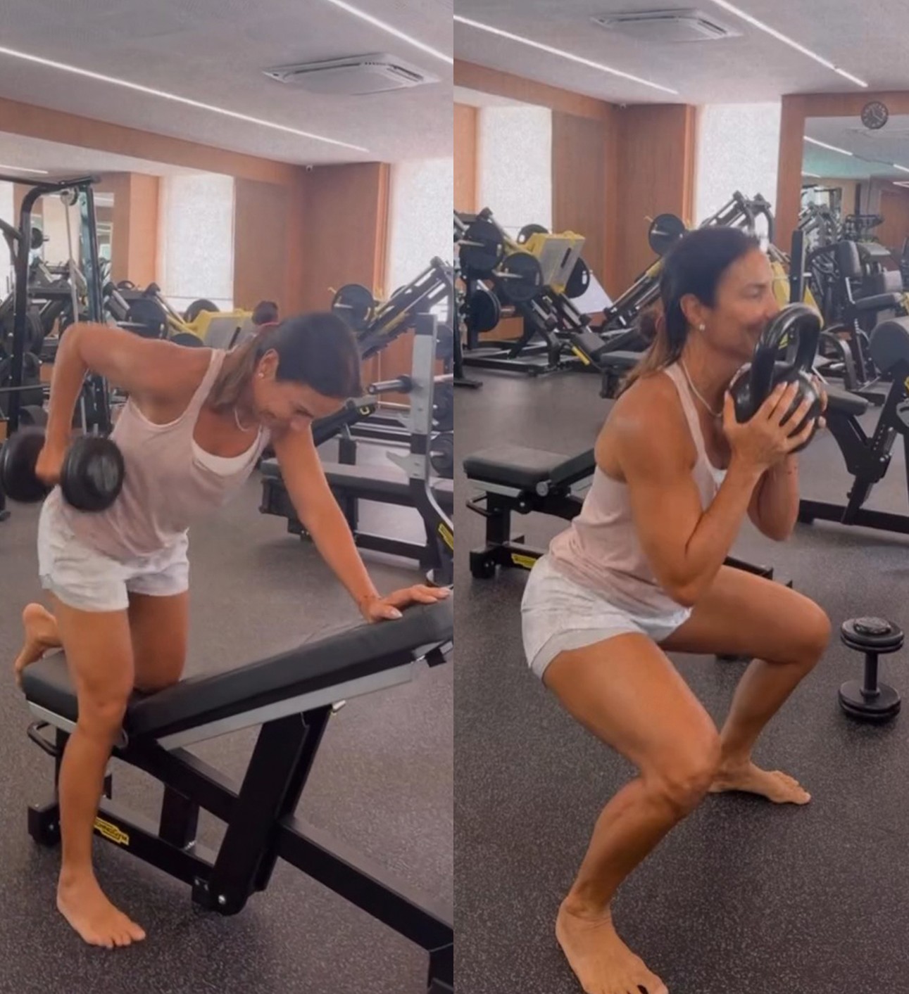 Focada! Após maratona de Carnaval, Ivete Sangalo retoma rotina intensa de treinos