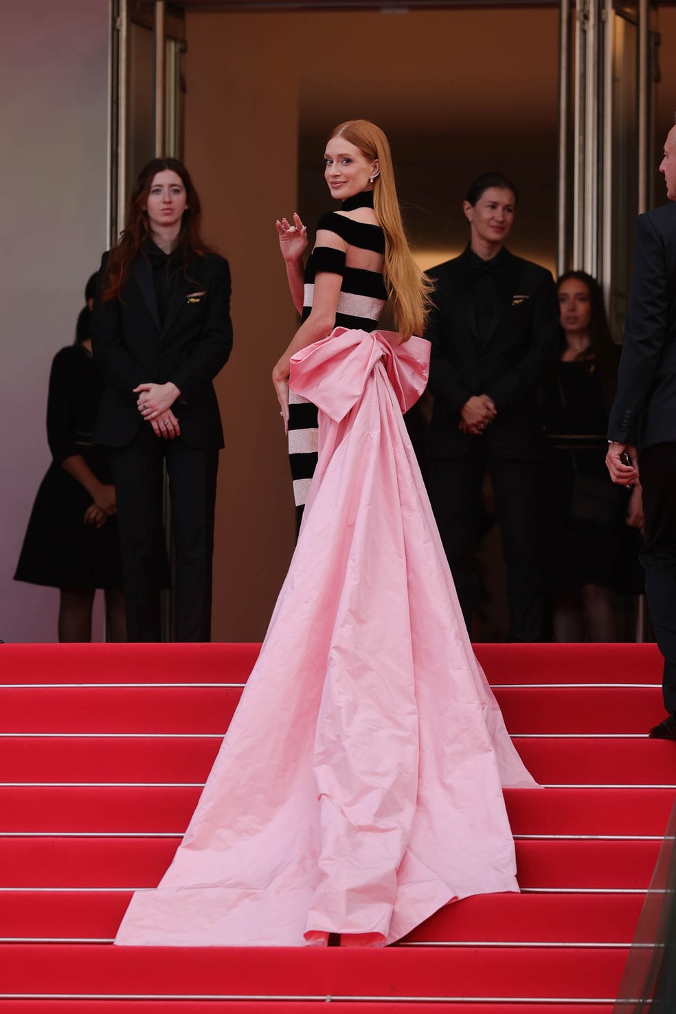 Marina Ruy Barbosa em Cannes — Foto: Brazil News