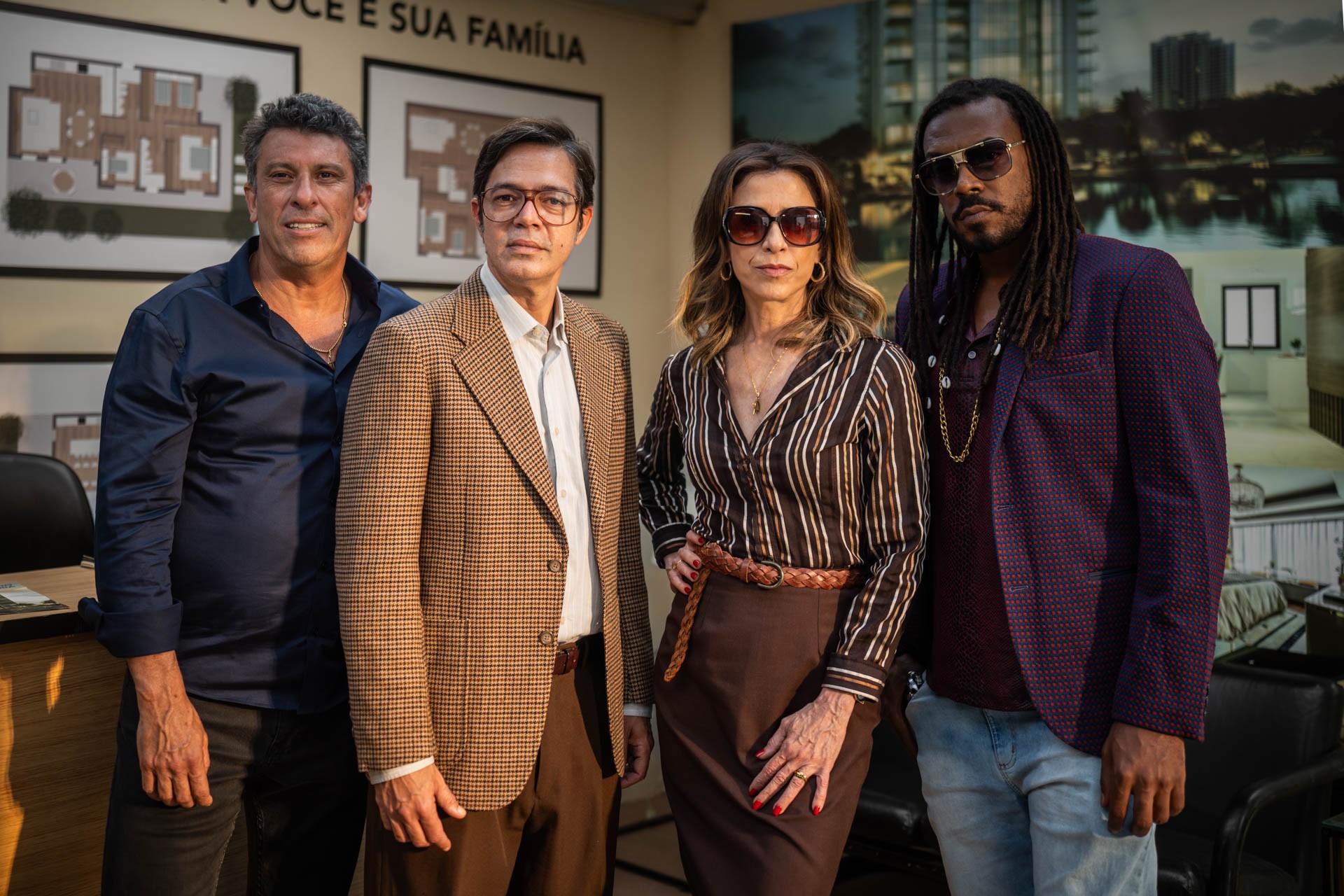 Com Fernanda Torres, 'Os Corretores', encerra as filmagens no Rio de Janeiro