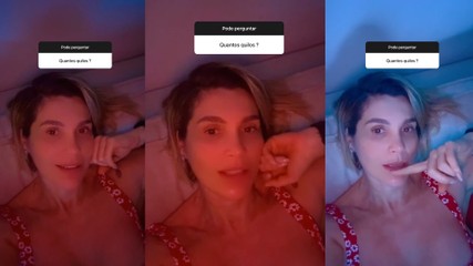 Flavia Alessandra responde caixinha de perguntas e surpreende com declaração sobre peso