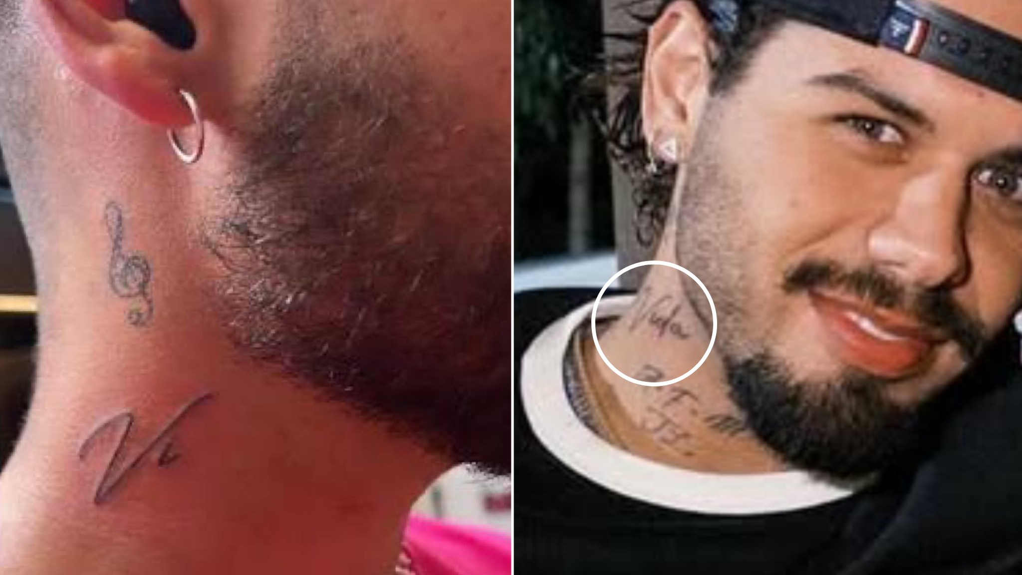 Zé Felipe altera tatuagem dedicada à Virginia; veja antes e depois