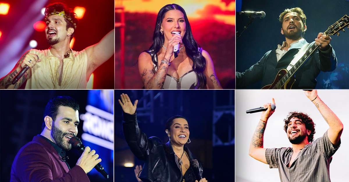 Ana Castela, Mioto e Gusttavo Lima estão entre indicados a prêmio de Show do Ano da música sertaneja