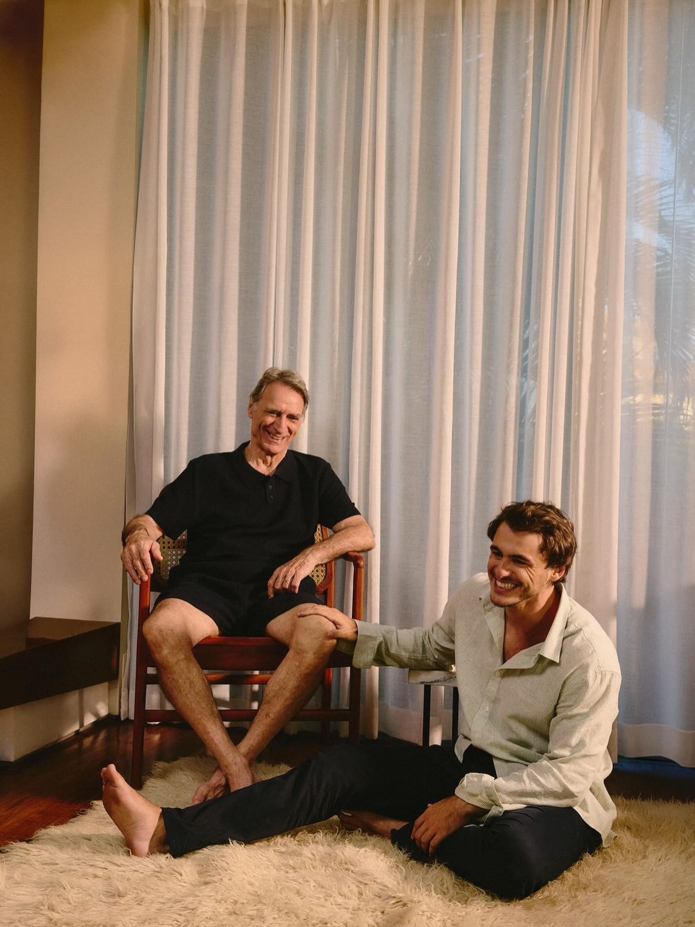 Filho de Herson Capri posta declaração para o pai após infarto do ator: 'Sempre juntos'