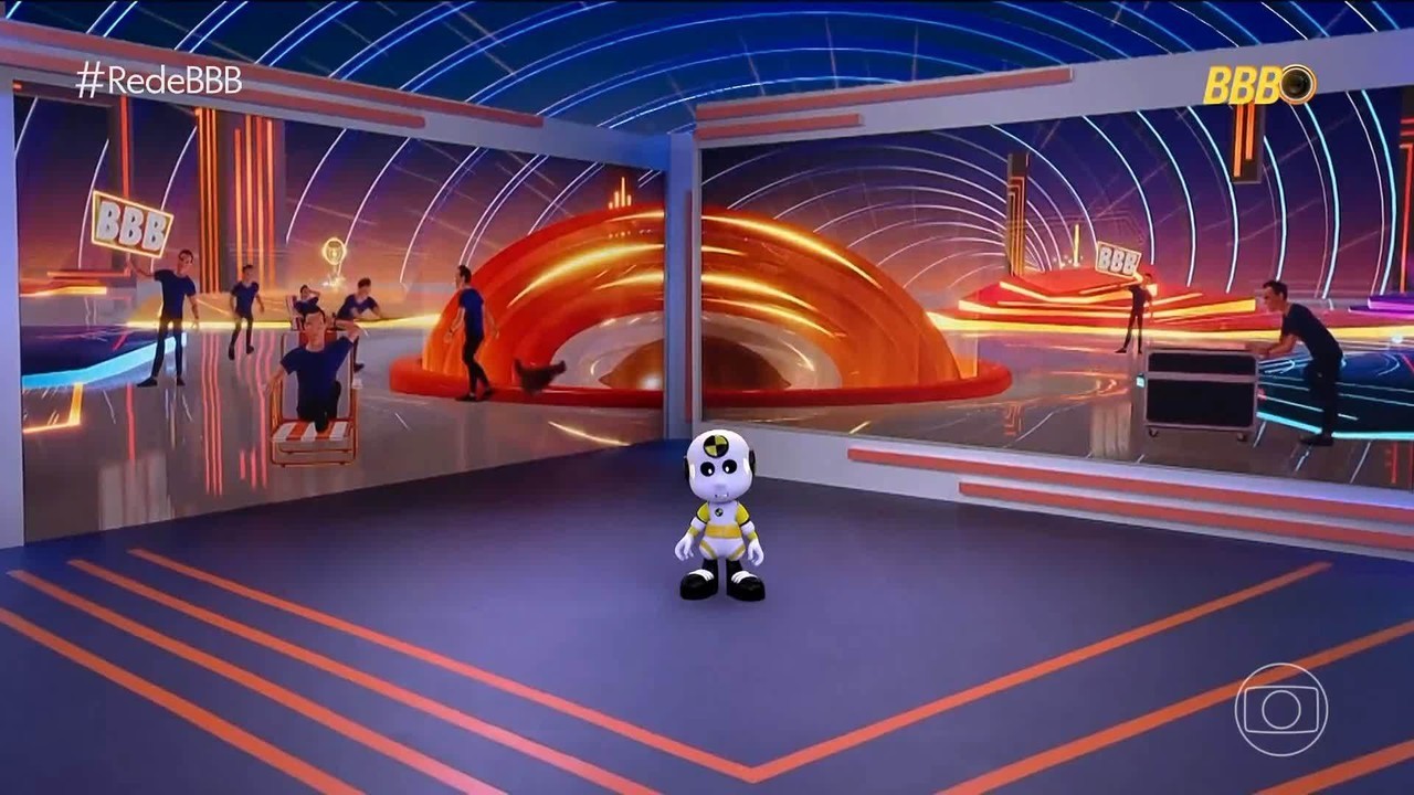 MiniTadeus? Tadeu Schmidt e minidummies trocam de papéis no Fanfic BBB