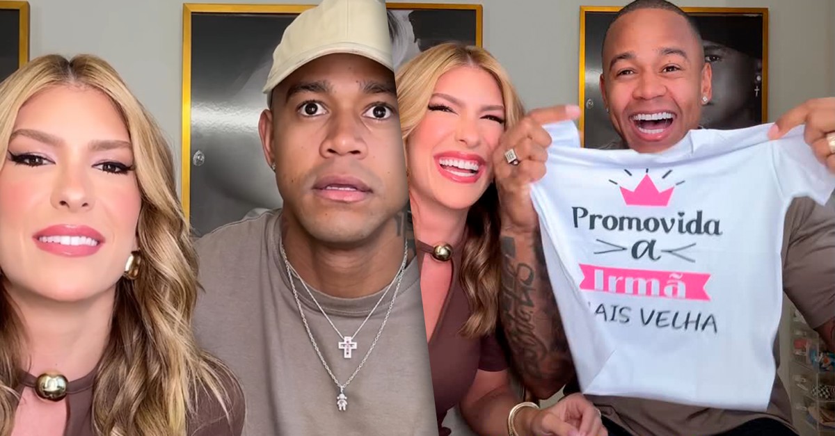 Léo Santana mostra reação ao descobrir que será pai pela segunda vez: 'Me enganou direitinho'