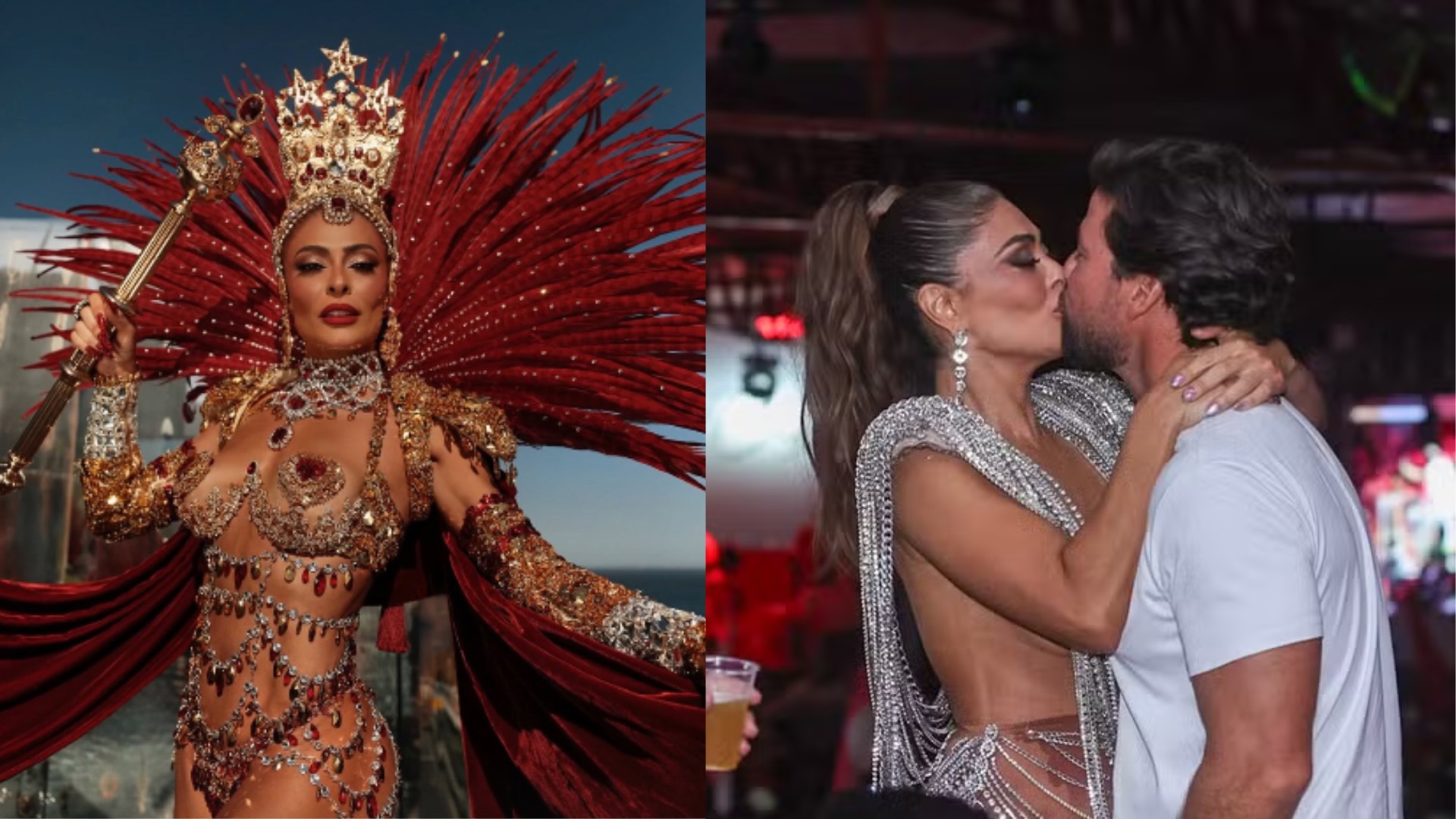 Marido de Juliana Paes se declara após título da Viradouro: 'Minha rainha'