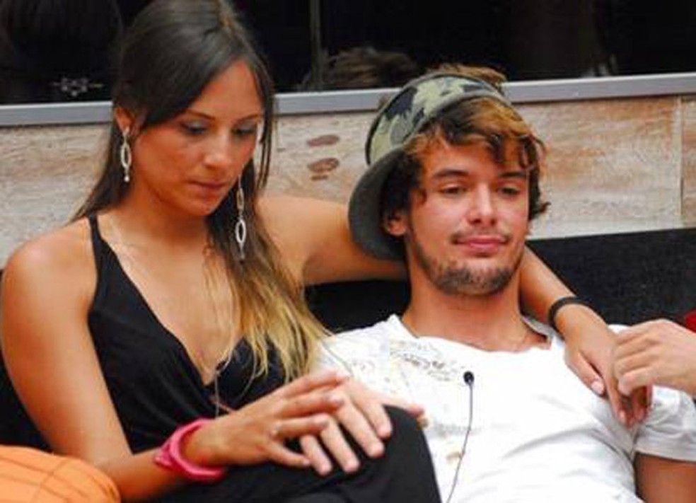 Analy e Alan Pierre tiveram até um filho — Foto: TV Globo