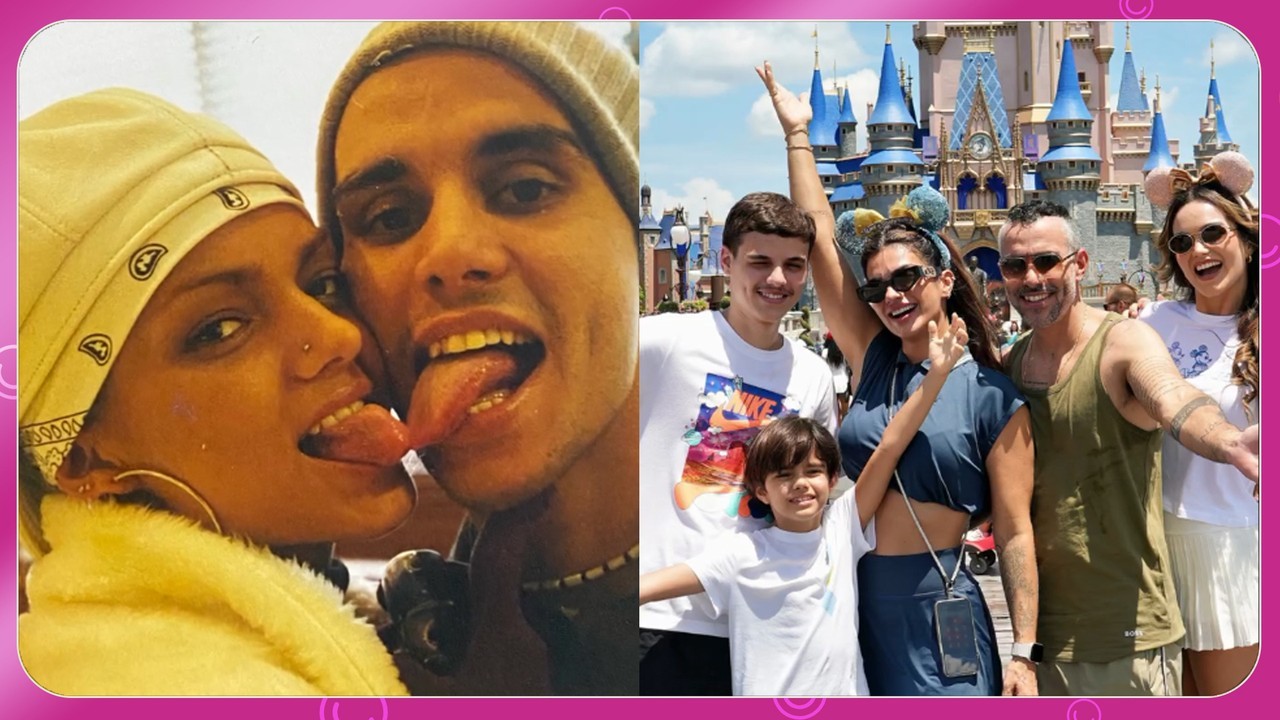 Famosos entram na trend do antes e depois das fotos de casal