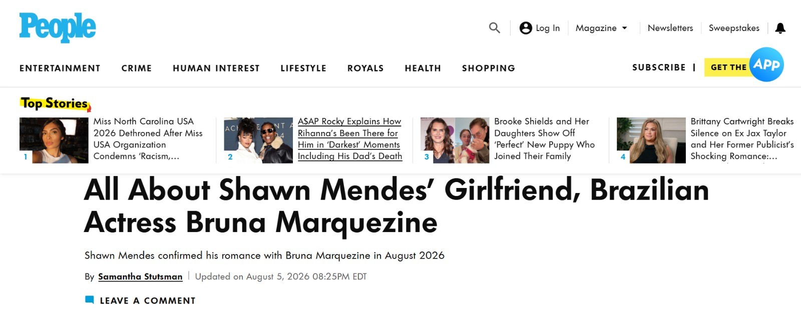 Bruna Marquezine: Imprensa internacional destaca carreira da atriz