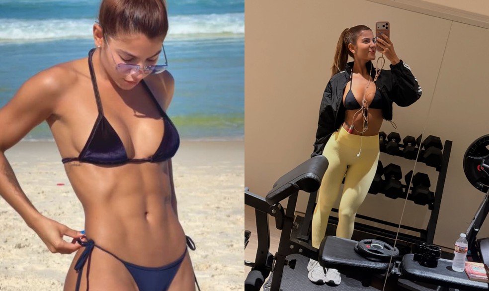Hariany mantém rotina de cuidados para manter corpo definido  — Foto: Reprodução da Internet
