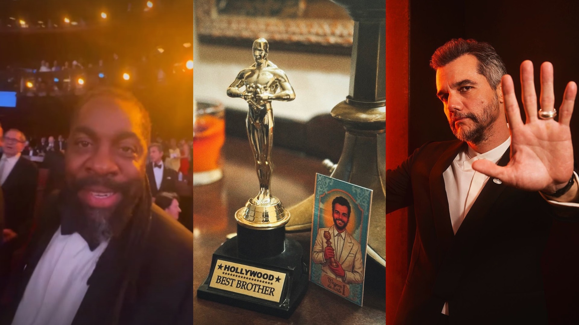 Lázaro Ramos comenta indicação histórica ao Oscar 2026 e fala de Wagner Moura após cerimônia