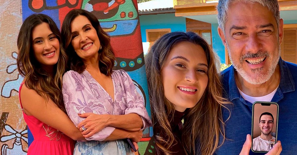 Filha de Fátima Bernardes e William Bonner trolla os pais e eles caem na gargalhada; veja!