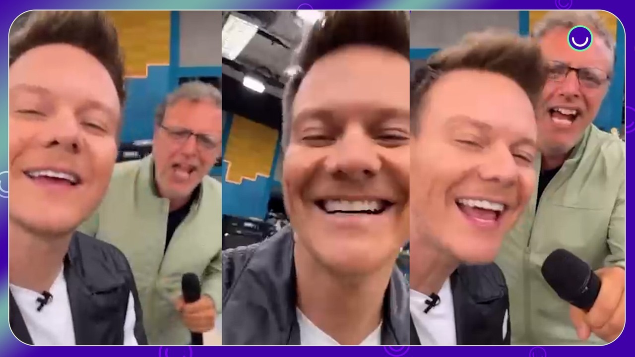 Michel Teló e Alexandre Castilho soltam a voz no CT do Estrela da Casa; confira!