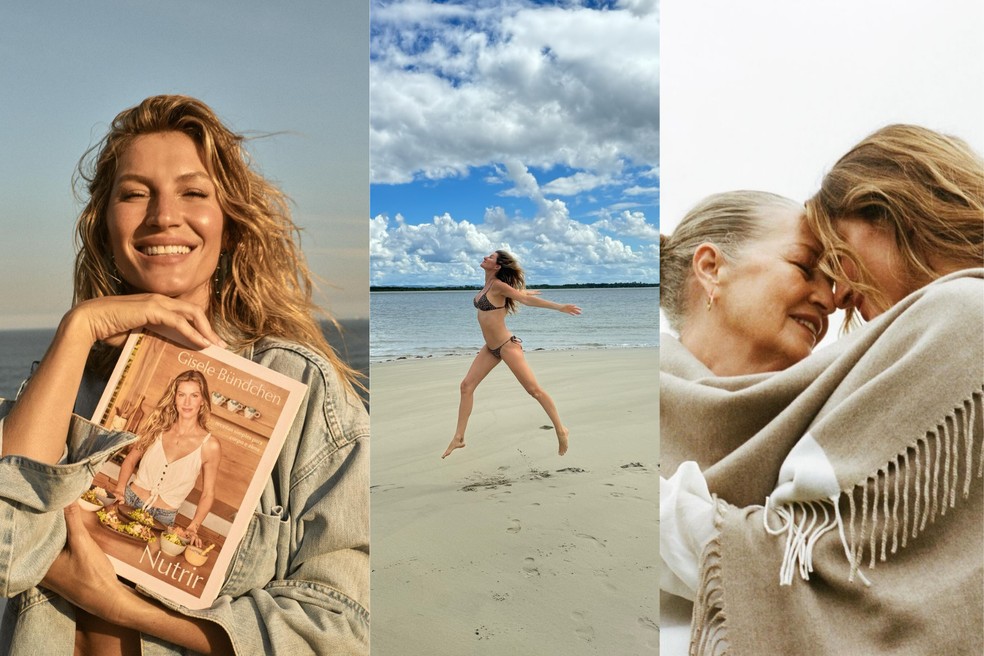 Gisele Bündchen teve ano repleto de emoções — Foto: Instagram