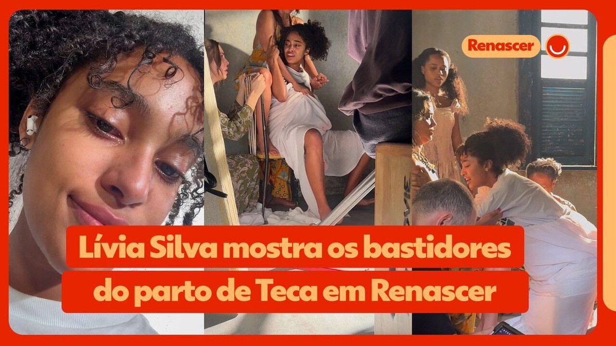 Renascer: Lívia Silva mostra os bastidores do parto de Teca | Renascer ...