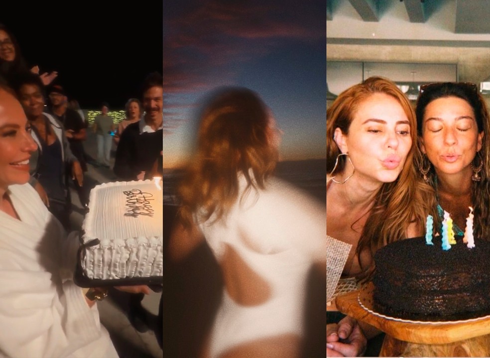 Praia, festa e mais: veja cliques inéditos do aniversário de Paolla Oliveira — Foto: Reprodução/Instagram