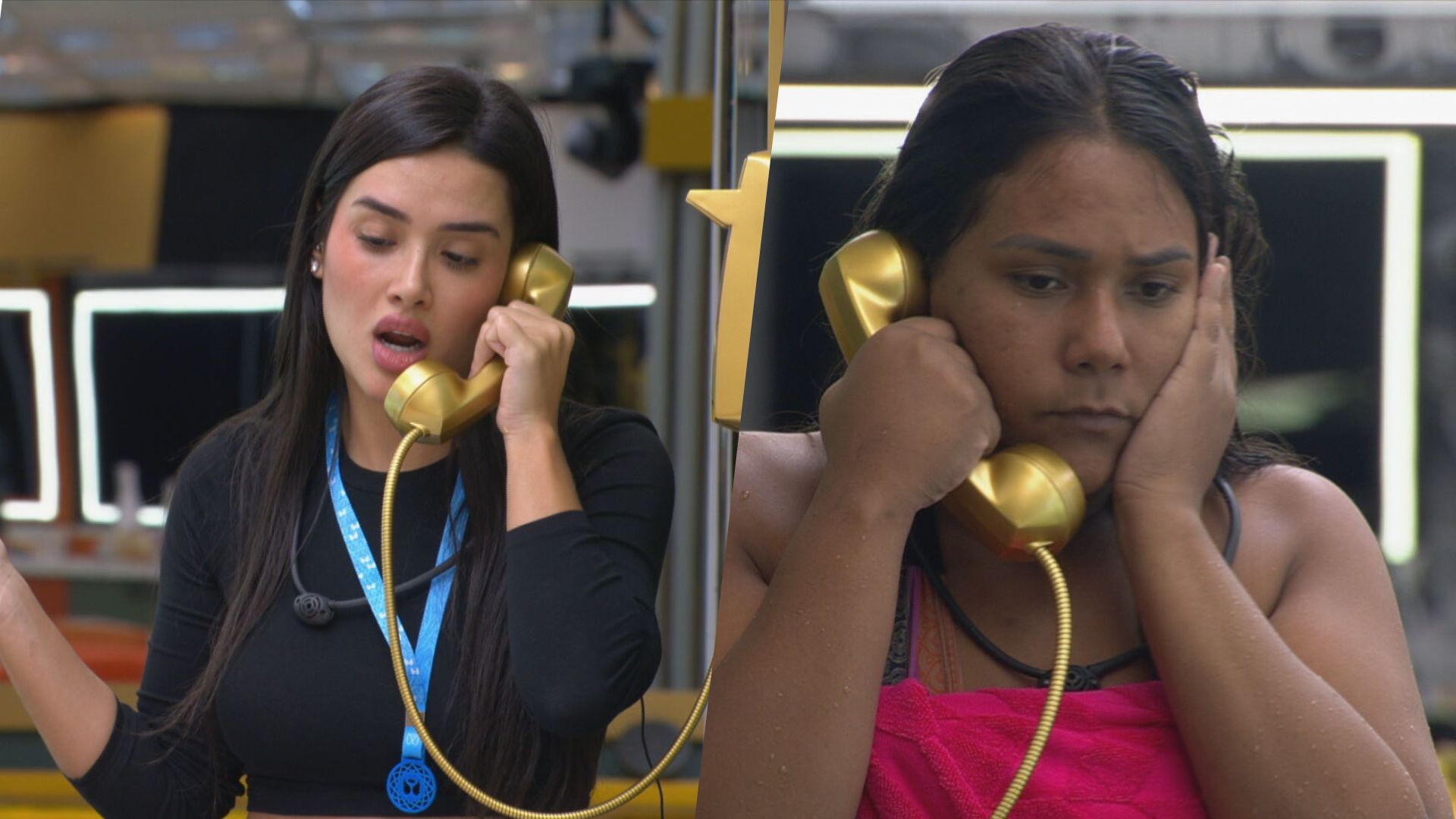 Big Fone toca duas vezes no BBB 26 e Jordana e Chaiany atendem; veja como foi!