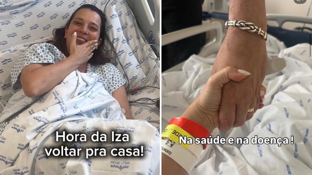 Esposa de Mauricio Manieri, Iza Stein fala pela primeira vez após AVC: 'Nasci de novo'
