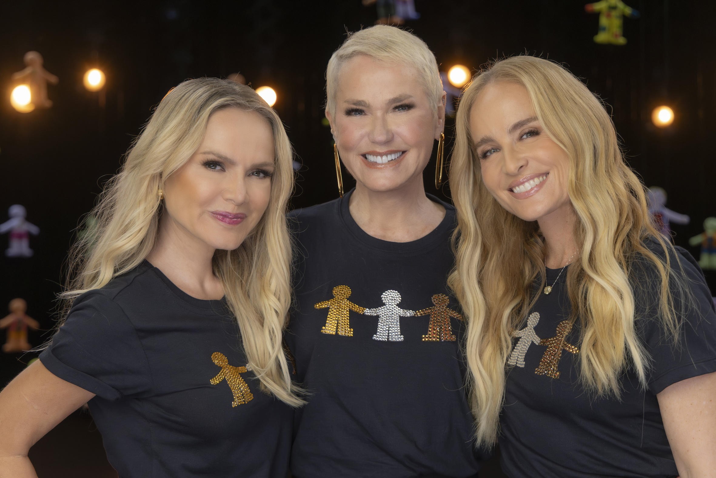 Xuxa, Angélica e Eliana comentam expectativa para reencontro no Criança Esperança