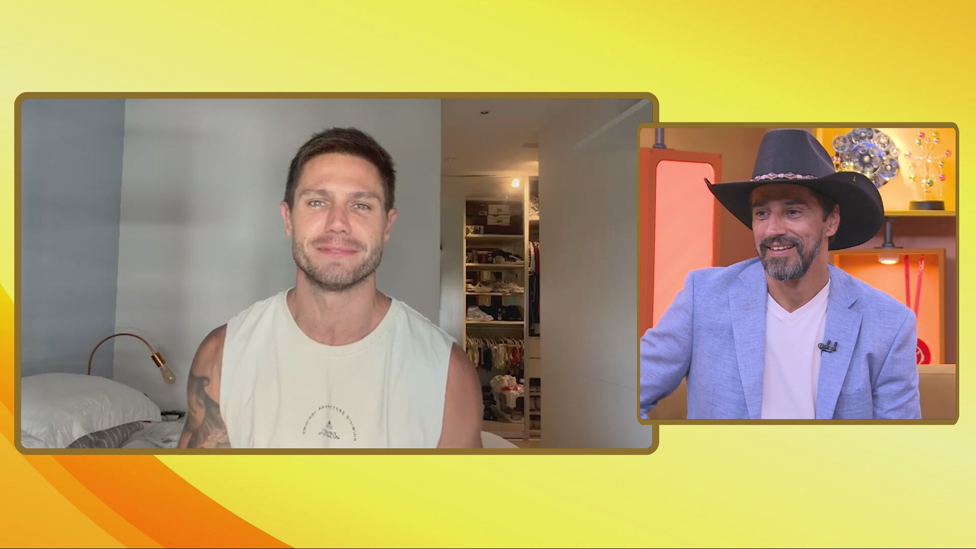 Eliminado, Alberto Cowboy recebe recado de Jonas Sulzbach: 'Te amo, meu irmão'