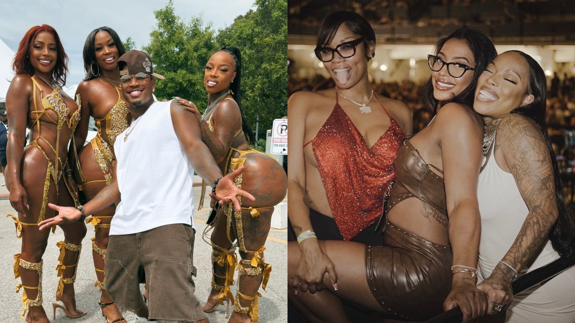 Ne-Yo em apresentação, com destaque para sua vida amorosa não convencional
