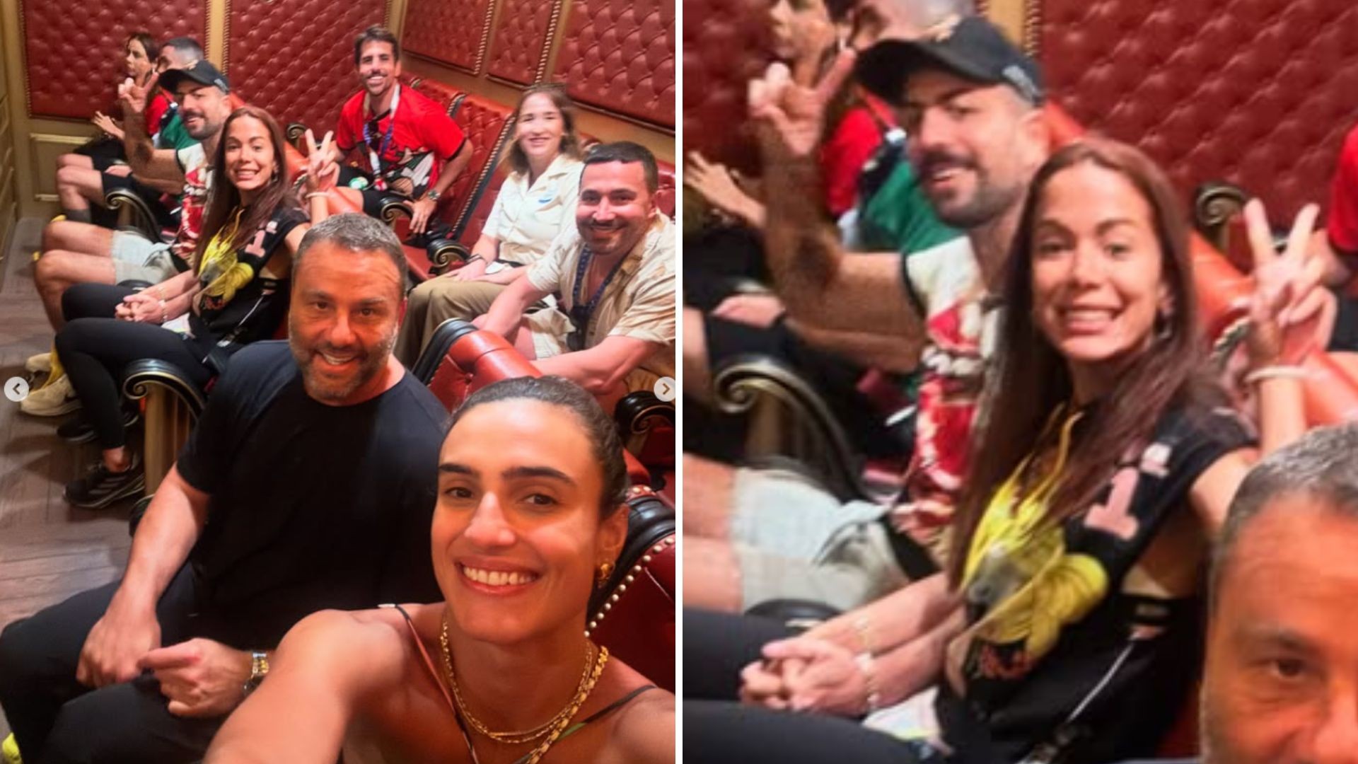 Anitta curte parque em Orlando de mãos dadas com affair