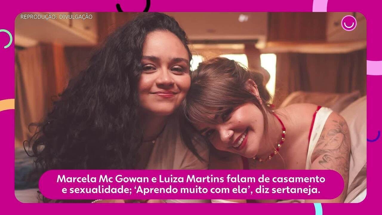 Marcela Mc Gowan e Luiza Martins falam de casamento e sexualidade  