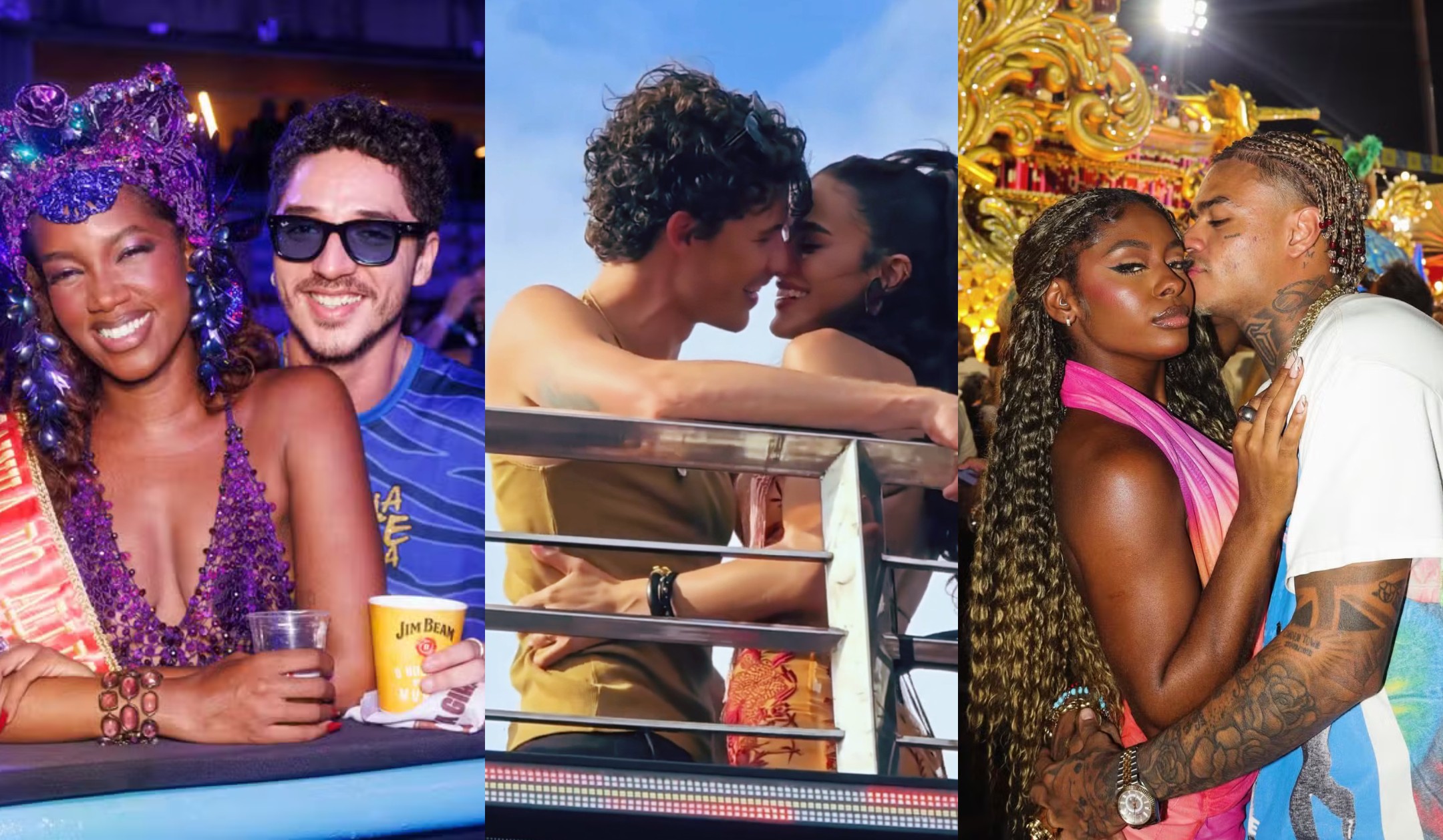 IZA, Bruna Marquezine e mais: veja os romances que vieram à tona no Carnaval 2026