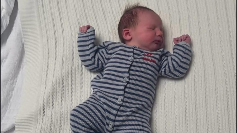 Nasce filho de Isa Scherer — Foto: Reprodução/Instagram
