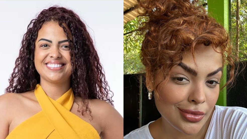 Paula antes e depois — Foto: Reprodução/Instagram