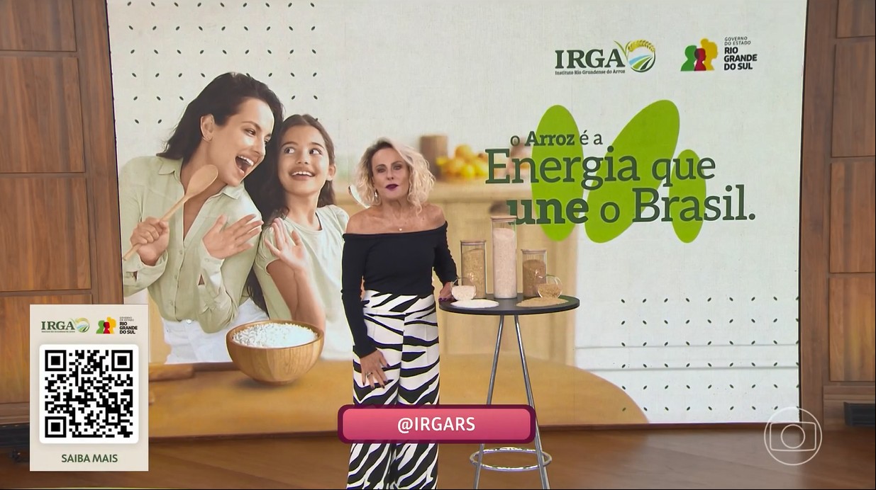 Arroz soltinho, leve e nutritivo na mesa do Mais Você