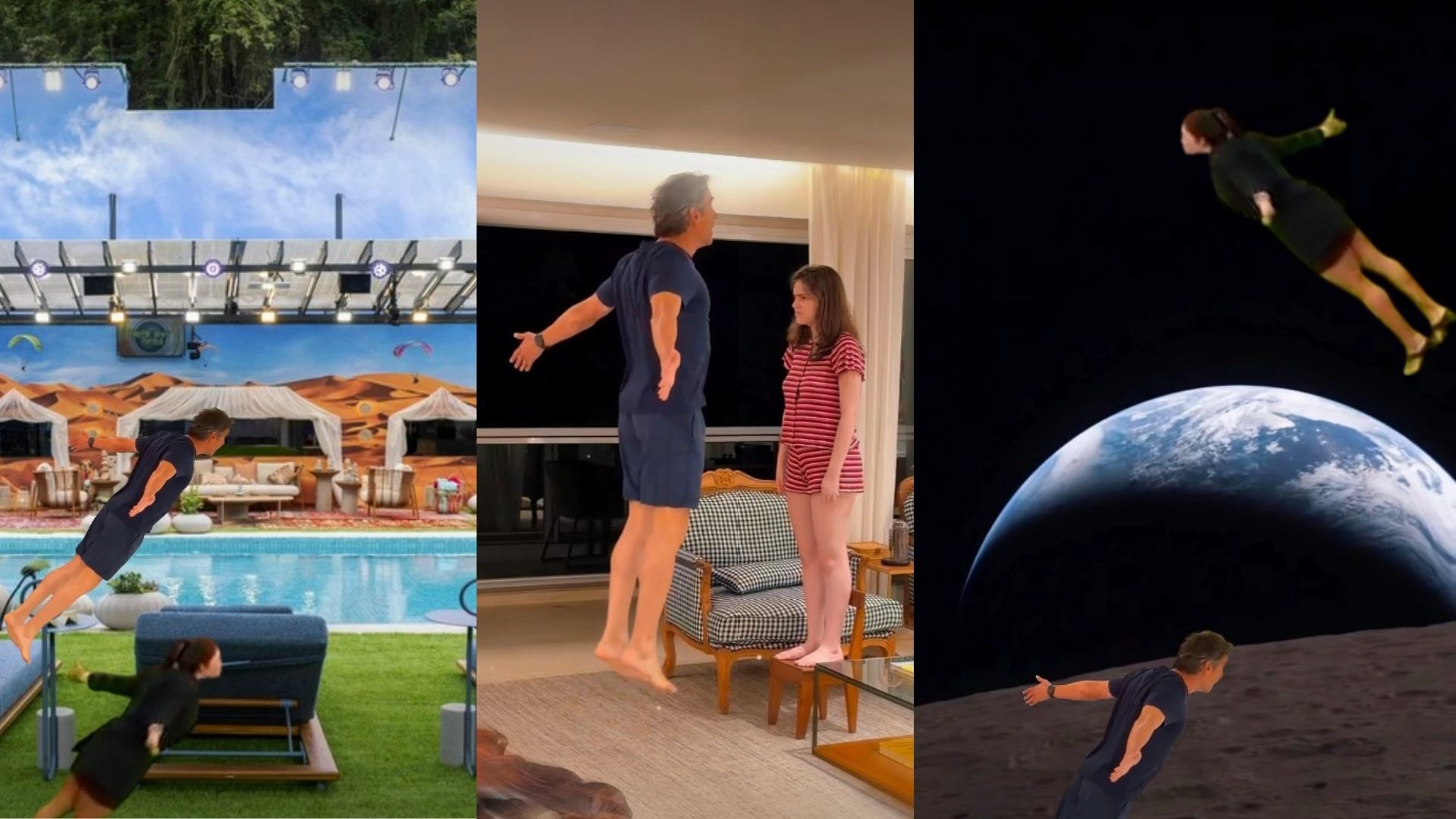 Tadeu Schmidt recria cena de Marciele no BBB 26: 'Até hoje me pergunto por que deu esse salto'