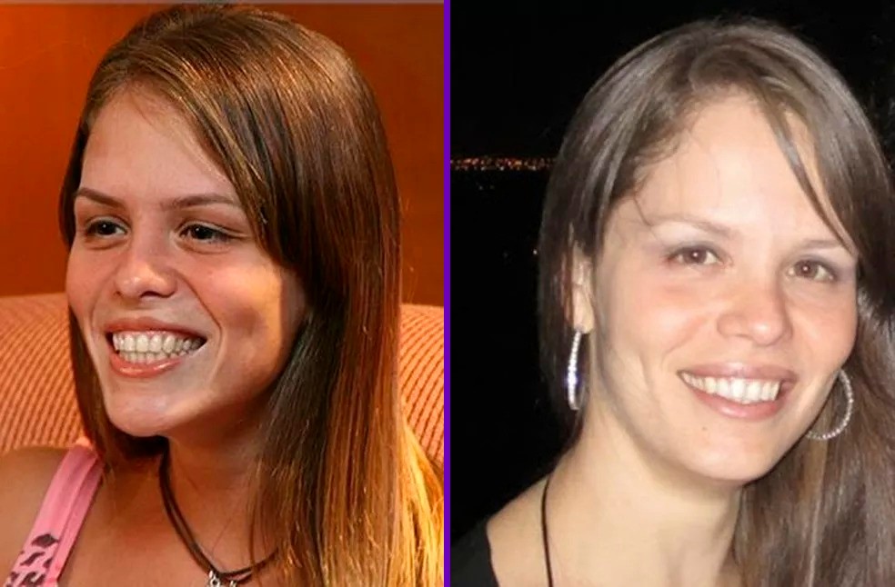 Juliana Regueiro foi a primeira eliminada do BBB 7 — Foto: Reprodução/TV Globo/ Redes Sociais